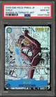 One Piece CCG Sanji PRB02 Japanese Manga Alternate Art OP06-119 PSA 10 Gem Mint