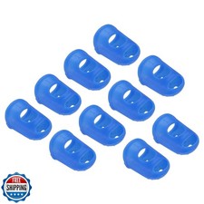 PATIKIL Finger Tips Anti Slip Fingertip Protector, 20 Pack 25mm S