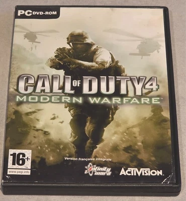 CALL OF DUTY 4 MODERN WARFARE PC WINDOWS CD ROM - Photo 1/3