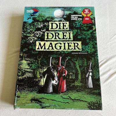 Noris Die Drei Magier Brettspiel 1985 Vollständig
