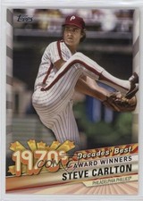 2020 Topps Decades Best Series 2 Award Winners Steve Carlton #DB-37 HOF 00jz