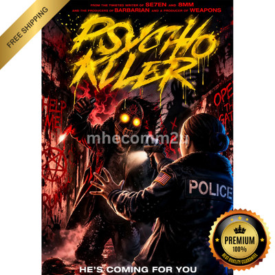 Psycho Killer 2026 DVD Horror Movie Full HD Audio Eng All Region Free Ship-New