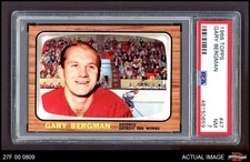 1966 Topps #47 Gary Bergman Red Wings PSA 7 - NM