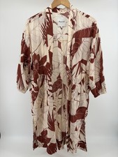 Madewell Robe in Tropical Vacation Women s Size S Kimono Beach Coverup Garden