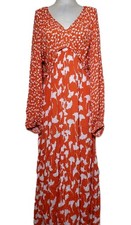Diane Von Furstenburg + Target Empire Waist Maxi Dress L Cottagecore 