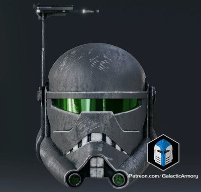 star wars! Imperial Crosshair Helm 3D gedruckt Cosplay Raw Kit