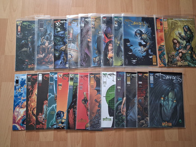 The DARKNESS Komplett Splitter Infinity Verlag + Extra Comics