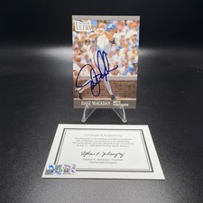 Dave Magadan autographed baseball card Mets 1991 Fleer Ultra baseball card #223