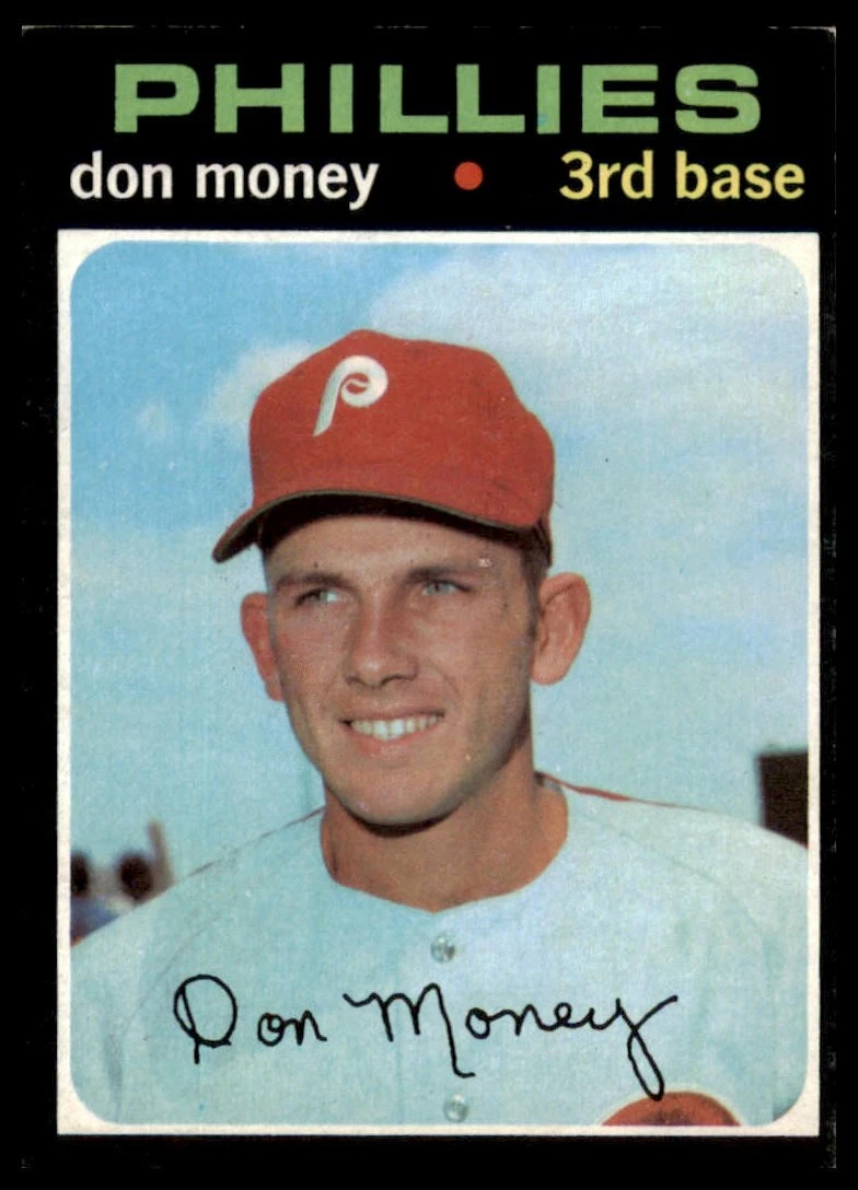 Don Money trading card