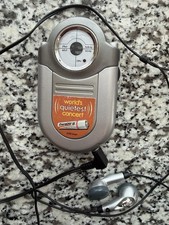 Coby CX-7 AM/FM Portable Pocket Mini Radio Dynamic Bass Boost System Earbuds