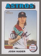 2024 Topps Heritage High Number Josh Hader #501 White Border Astros