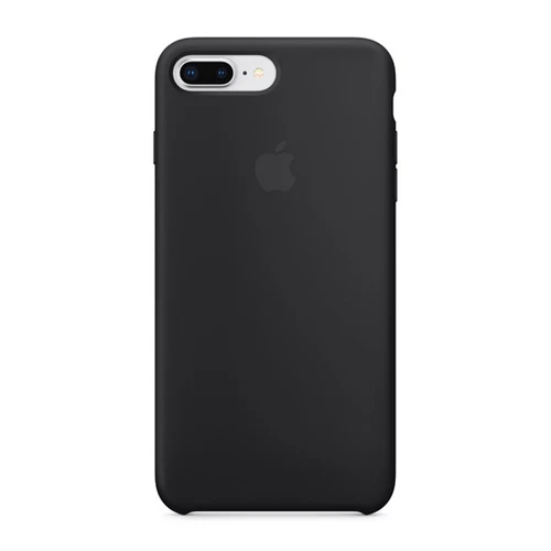 Apple iPhone 8 Plus / 7 Plus Silicone Case - Black - Picture 1 of 1