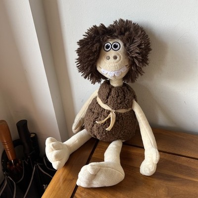 Aardman früher Mann gegraben 2017 Plüsch prähistorischer Höhlenmensch Bandai Namco Stofftier