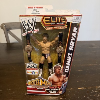 WWE Daniel Bryan ( Bryan Danielson) Elite TRU Wrestlemania Tag Team Belt New