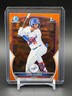 2023 Bowman Chrome Sapphire JUAN ALONSO 1st Rookie ORANGE REFRACTOR #/50 RC SSP