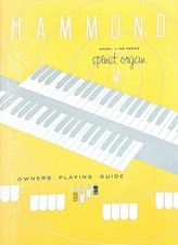 USED/VINTAGE Book - Hammond Owners Playing Guide - Model L-100 Series