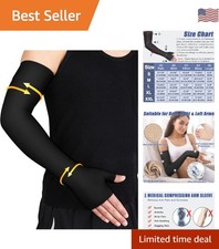 Medical Grade Compression Arm Sleeve - 20-30 mmHg Support for Active Lifestyle
