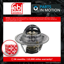 Coolant Thermostat fits FORD SIERRA Mk2 1.8 87 to 92 6163559 95WM8575AA 6994257