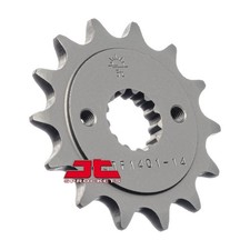 JT Sprockets JTF1401.14-2 14 Tooth Steel Front Countershaft Sprocket, 2-Pack