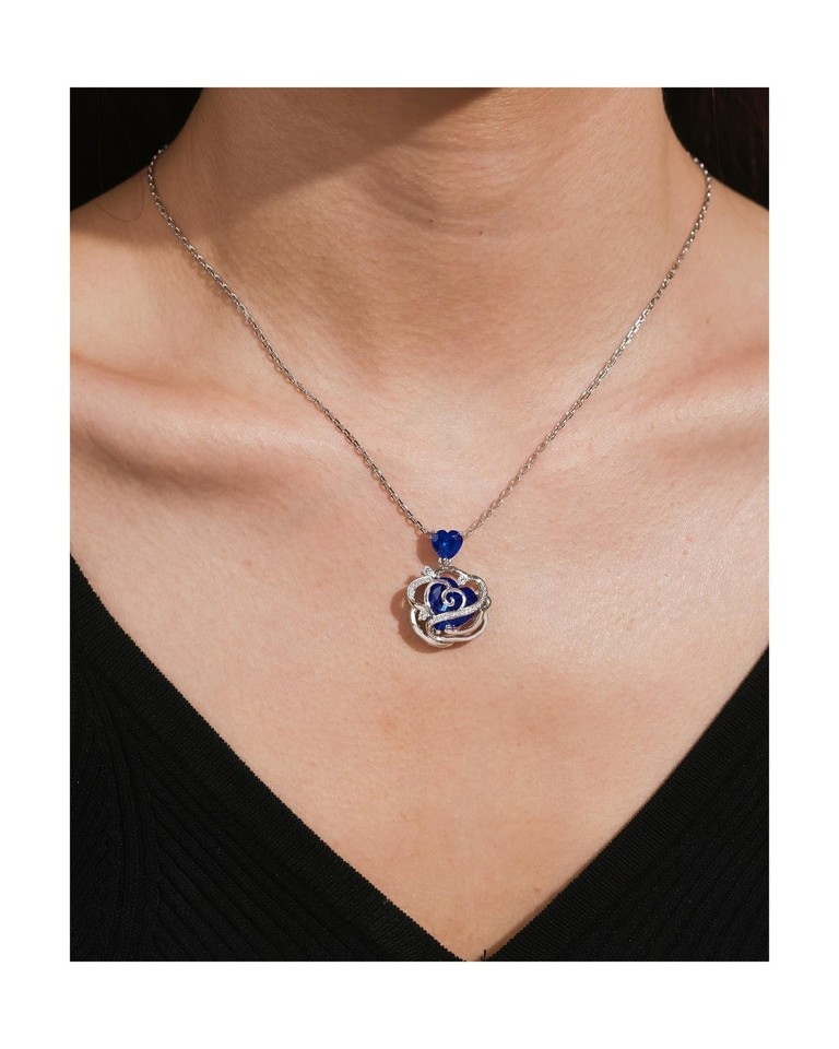 FANCIME Thornless Pulse - Collana da donna con pietra