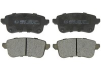 Hinterachse Abe C2R016ABE Bremsbelagsatz, Scheibenbremse FüR Nissan,Renault