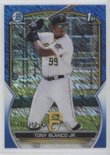 2023 Bowman Chrome Prospects Blue Shimmer Refractor 148/150 Tony Blanco Jr 1u4