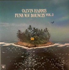 Calvin Harris Funk Wav Bounces Vol. 2 LP Orange Vinyl NM Near Mint Columbia