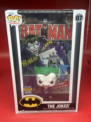 Funko Pop! Comic Book Cover: DC  - The Joker (2022 Winter Con Exclusive) #07