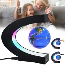 C Globus Magnetische Schwebender Globus in Kugelform schwimmende Globe Weltkarte