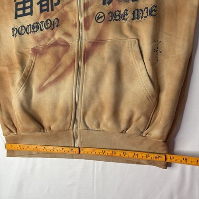 Travis Scott Nike Cactus Jack x Fragment Houston to Ise Mie Zip