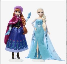 Disney 100 Frozen Anna and Elsa Collector Dolls Set (HLX70-9564)