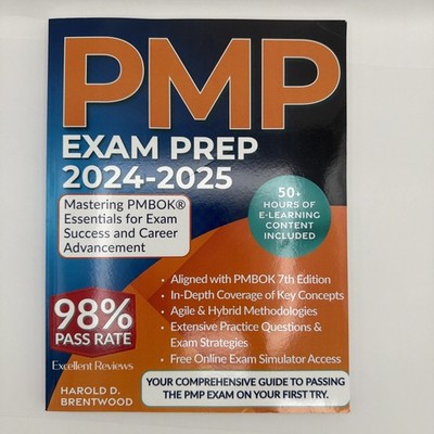 PMP Exam Prep 2024-2025 Study Guide - Harold D. Brentwood - PMBOK 7th Ed Edition