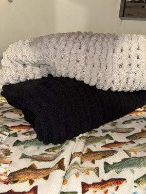 Chunky Knit Throw