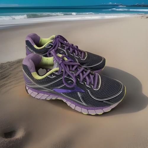 Brooks Adrenaline GTS 16 Purple Women's Support Running Shoe Sz 7M Carpe Runem - Bild 2 von 23