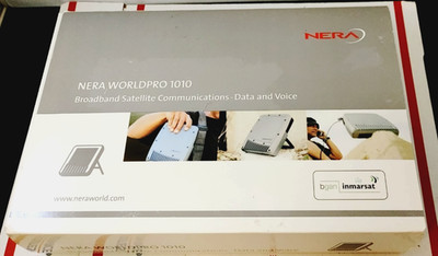 NERA WorldPro 1010 Global Broadband Satellite Terminal BGAN inmarsat Unit