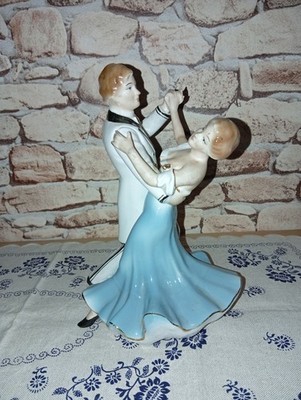 ARPO Rumänien, Vintage Porzellan Figur