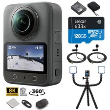 DJI Osmo 360 Standard Combo, 8K 360 Degree Camera, Waterproof Accessories Bund