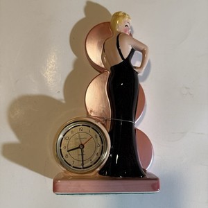 Sarsaparilla Deco Designs デスククロック　アールデコ Sarsaparilla Clock | eBay