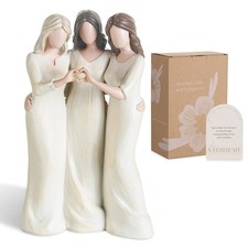 Friend Birthday Gifts for Women: Unique 3 Sisters Friendship Resin Figurines ...