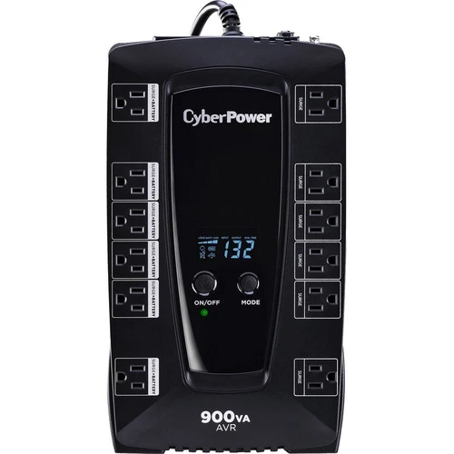 CyberPower Intelligent LCD 750VA / 450W Simulated Sine Wave Line-Interactive UPS