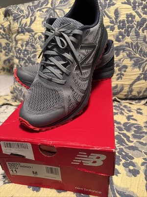 New Balance Women s Fuel Core Rush V3 Size 11 Grey Slip Resistant - EUC
