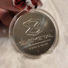 Elemetal 1 Troy Ounce .999 Fine Silver Round 1 oz 31g Silver Collectible