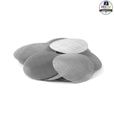 Pipe Screens 1/2 in 100 Pack Stainless Steel Extra Fine 100 Mesh Made in USA