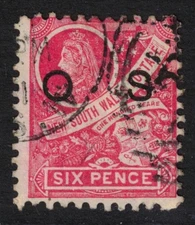 NEW SOUTH WALES Scott O27 Stanley Gibbons O42 Used (1888)