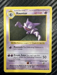 Haunter 029/102 Base Set 1st Edition Shadowless