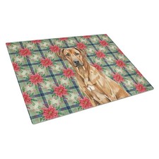 Carolines Treasures WDK8786LCB Unisex Adult Rhodesian Ridgeback Christmas Poi...