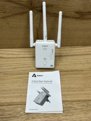 Aukey AC 750 Repeater Wireless Access Point Extender 2,4/5Ghz 1200Mbps WLAN