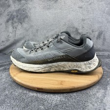 Merrell Shoes Mens Size 11.5 Gray Mesh Trail Running Sneakers J066847 No Insoles