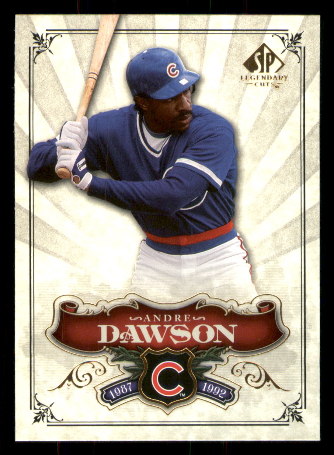 2006 SP Legendary Cuts #42 Andre Dawson