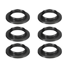 E12 Lamp Shade Collar Rings, E12 Lock Socket Adapter with 1.1Inch 28mm Inner...